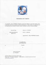 Attestation de cotation 2